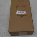 50 Set Red Disposable Paper Cups with Lids and Straws for Christmas Circus Carnival Party 12 oz Disposable Drinking Paper Cups Holiday Birthday Supplies for Coffee Juice (Twill)