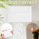 Faccito 200 Pcs Trading Card Shipping Set 4 x 6'' Trading Card Protector and Envelopes Bulk for Mailing, Additional Defend Supplies (Original)