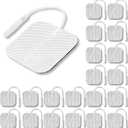 Syrtenty Tens Unit Electrodes Pads 2x2 20 Pcs Replacement Pads Electrode Patches for Electrotherapy