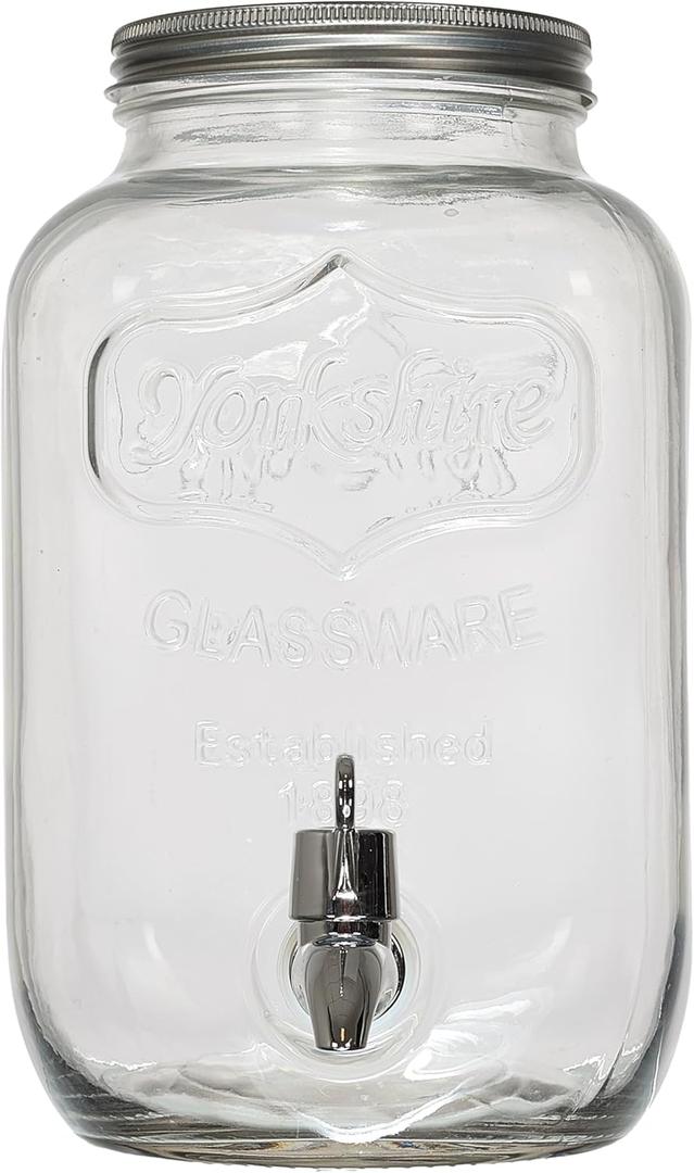 Saveur et Degustation kv7169 Beverage Fountain 21.50 x 25.3 x 15 cm Clear Glass