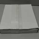 BONZER White Outdoor Sheer Curtains for Patio Waterproof - 2 Panels Wide Grommet Indoor Voile Curtain for Living Room, Bedroom, Porch, Pergola, Cabana, 100 x 108 inch, White