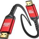 ALLEASA 8K Ultra 48Gbps High Speed 12 FT HDMI Cable, 12 Foot -4K@120Hz 8K@120Hz, eARC, HDR10, DTS:X, HDCP 2.2 & 2.3, Compatible with PS4/5,Blu-ray, Monitor,PC and More