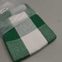 Christmas Outdoor Mat Buffalo Plaid Christmas Decor Rug Cotton Hand-Woven Layered Door Mats Washable Carpet for Front Porch, Kitchen, Farmhouse, Entryway (2'4" x 3'7" (Rectangular))