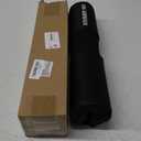 AN AMMAN Barbell Pad for Squat, Hip Thrust - Perfect for Gym Workout Smith Machine Thruster Weightlifting - Relieves Neck and Shoulder Pain - Thick Foam Cushion with Velcro Black AM001PT