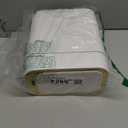 TIPGO Small Bathroom Trash Can with Lid Soft Close, Step Pedal, 5 Liter / 1.3 Gallon Stainless Steel Trash Bin, Slim Garbage Cans for Toilet, Office, Bedroom (White)