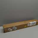 LazBlinds No Drill Bamboo Roman Shades, 29" W x 48" H, Malay Umber