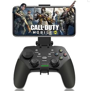 arVin Game Controller for iPhone/iOS/Android/PC/Steam Deck with Phone Holder, Turbo, Wireless Gamepad Joystick for iPhone 15/14/13/iPad/MacBook/Samsung Galaxy/Tablet, Call of Duty, Apex Direct Play