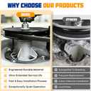 Aeagle 618-06989 918-06989 Spindle Assembly for MTD 46" Deck T1600 T1500 T1600 T1700 T1900 T2600 T2700 LT4600 CLT46CVT Troy Bilt Horse 46 XP TB46