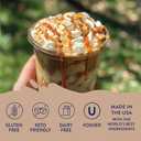 Jordan’s Skinny Mixes Sugar Free Coffee Syrup, Salted Caramel Coffee Flavoring Syrup, Zero Calorie Drink Mix, Lattes, Baking, Protein Shake or Cocktail, Dairy & Gluten Free, Kosher, 25.4 Fl Oz, 6 Pack (EXP 03/09/28)