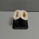 Plush Lined Double Eyeglasses Holder,Double Slot Eyeglasses Holder with Plush Lining,Glasses Stand Case for Nightstand Desk Home Office Eyeglass Display