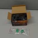 JMEXSUSS 4 Pack 100 LED Solar Christmas Lights, 33ft Solar String Lights Outdoor Waterproof, 8 Modes Multicolor Solar Fairy Lights for Garden Yard Tree Christmas Decorations