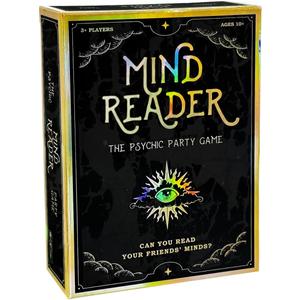 Mind Reader  Can You Read Your Friends' Minds? The Fun Mind Reading Psychic Mind Meld Medium Party for Kids, Adults, Friends & Families - Perfect for Halloween or Board Games Night
