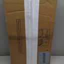 Ulif E12C Heavy Duty Closet Organizer SystemFreestanding Clothing Rack, Adjustable Garment Rack 71" W x 16" D x 76.5" H Holds 960 lbs, Black Rack with Black Dustproof Cover