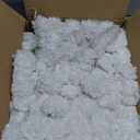 Royal Imports Artificial Carnations, Silk Faux Flowers, for Funeral Arrangements, Wedding Bouquets, Cemetery Wreaths, DIY Crafts - 100 Single 5" Stems - White