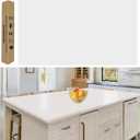 78''x32''(200cmx80cm) Extra Large Silicone Mat for Kitchen Counter, Heat Resistant Countertop Protector, Non-Slip Waterproof Kitchen Island Mat, Easy to Clean, Semitransparent
