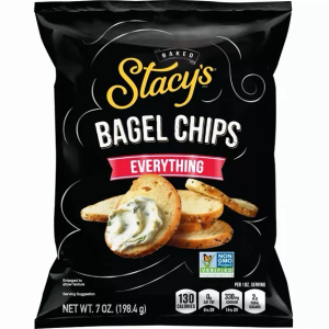 3 x  Stacys Everything Bagel Chips 7oz (Pack of 4) BB 9/8/26