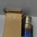 Double Wall Exhaust Tip Clamp Rear Tailpipe Car Clamp on Stainless Steel 2.5" Inlet 3.5" Outlet 6.7" Length 1 Set Silver Tone Blue