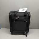 Coolife Underseat Carry On Luggage Softside Lightweight Rolling Travel Bag Spinner Suitcase