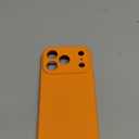 Vooii Magnetic for iPhone 17 Pro Case, Compatible with Magsafe (Premium Liquid Silicone) (Integrated Camera Control Button) Full Body Protective Anti-Scratch Microfiber Lining 6.3", Bright Orange