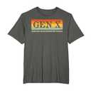 Gen X Adulting Since Elementary School T-Shirt (Color: Gray) (Size: Small)