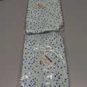 2 x Cosmetic bag Makeup bag Preppy Cute Corduroy Toiletry bag for women travel essentials (Flower black)