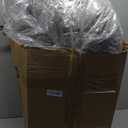 Banana Bean Bag Chair with Ottoman, Floor Sofa Bed with Footrest, Comfy Convertible Lounger for Teens & Adults, Plush Couch for Bedroom, Living Room or Dorm, M-Grey