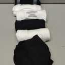 Amazon Essentials Men's Lightweight Tank Undershirts, Pack of 6 (Medium, Black/White)