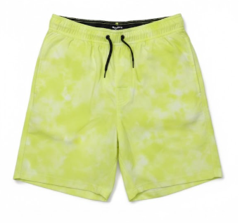 Spider Swim Spyder Board Shorts Yellow Pockets Men's Medium Skate Surf Casual