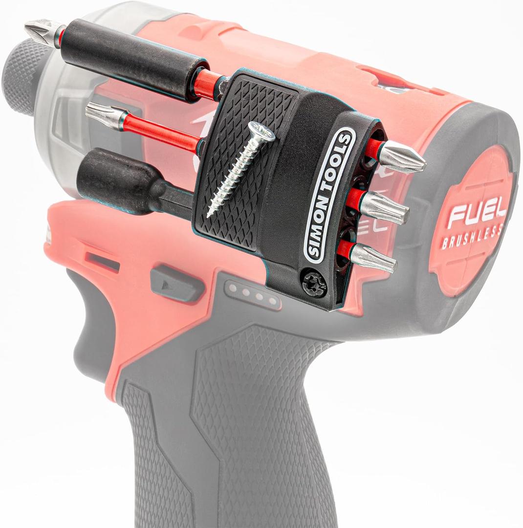 Simon Tools Magnetic Bit Holder for Milwaukee M12 Impact Driver & Drill - Milwaukee Bit Holder for M12
