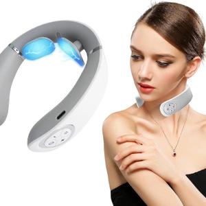 Cervical Vertebra Massager, Neck Massager, Electric Portable Kneading Massager for Men Women