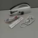 Handheld Sewing Machine,Two dear,Mini sewing machine,Easy to Use for Beginners and Fast Stitch Suitable for Clothes,Fabrics (Black)