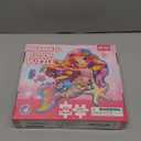 BenBen Floor Puzzles for Kids, 52 Piece Jumbo Mermaid Puzzle for Kids Ages 4-6, Large Jigsaw Puzzle for Toddlers 3-5, Mermaid Toys Birthday Gift for Girls Boys