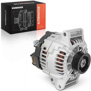 A-Premium Alternator Compatible with Chevrolet Malibu 2004-2005 L4 2.2L, Malibu 2006-2008 L4 2.2L & Saturn Ion 2006-2007 L4 2.4L, 12V 115A CW 5-Groove Pulley, Replace# 15781434