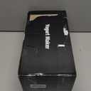 Yogurt Maker with Two Containers, Yogurt Maker Machine with Adjustable Temperature & Time Control, Automatic Shut-Off & Constant Temper for Homemade Probiotic Yogurt, Promoting Gut Health