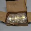 Goldenwarm Gold Dummy Door Knobs, Round Ball Brushed Gold Individual Door Knobs for Closet and Bifold - Single Side Zinc Alloy (2 Pieces) (1 Pack)