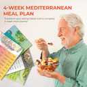 Mediterranean Diet Meal Plan  4-Week Heart-Healthy Recipes with Weekly Menu Planner, Grocery Lists & Easy Mediterranean Cooking Guide