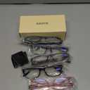 Gaoye 1.0 Professional Reading Glasses for All Day - Computer Readers with Blue Light Protection - Value Pack (Dawn Stones)