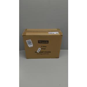 5 Step Dog Stairs for High Bed  Pet Steps for Small Dogs, Non-Slip Dog Ramp with Washable Cover, Pet Ladder for High Beds,Beige