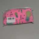 Boys Swim Trunks with Compression Liner 1-3 Pack, Bathing Suit, UPF 50+, Beach Shorts (7, Pineapple Pink)