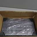 Standard Black VHS Cases, VHS Album Case with Outer Clear Sleeve (20 Pack)