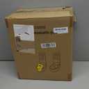 Automatic Dog Cat Feeder and Water Dispenser Gravity Food Feeder and Waterer Set with Pet Food Bowl for Small Medium Dog Puppy Kitten, Large Capacity 1 Gallon x 2(Grey)