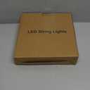 YEGUO 165ft 500 LED Blue Christmas Lights Outdoor Waterproof, Clear Wire String Lights Indoor Plug in, 8 Modes Twinkle Tree Light for Xmas Party Garden