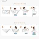 Womens Head Scarf Satin Hair Scarf Printed Square Scarf Like Silk Bandanas for Women 35 Inches (1-snake Skin)