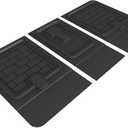 3D MAXpider Custom Fit Kagu Seatback Protector (Black) Compatible with Tesla Model Y (Includes Juniper/Launch Series) 2020-2026 - 2nd Row Seatback Protector