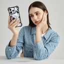 Sansunto Case for iPhone 15 Pro Max, Full Body Protection Ultra Impact [Compatible with Magsafe] Shockproof Slim Fit Protective Phone Case for Women & Men (Art Stone, for iPhone 15 Pro Max)