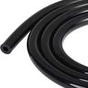 3/16" 5mm ID Silicone Vacuum Hose Line Tubing 20FT Black 130 PSI Maximum Pressure
