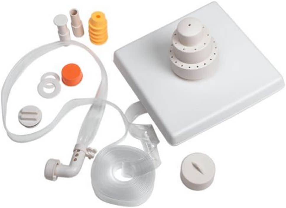 SWIMLINE HYDROTOOLS Floating Pool Fountain  Soothing Water Feature for Pools & Ponds, Easy to Install, UV-Resistant, Triple Tier, Grecian Floating Design, White