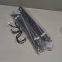 Adjustable Hanging Closet Rod, Extender Hanging Rod, Closet Hanging Organizer, Heavy Duty Closet Bar, Hanging Rod (Black, 2 Pack)