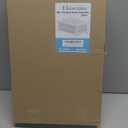 2 Pack Desk Organizer and Accessories, 2-Tier Metal Computer Monitor Stand Riser with Drawer, Desk Accessories & Workspace Organizers for Home Office Supplies, Black