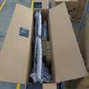 HERA'S HOUSE Patio Dining Chairs Set of 4, 36" Textilene Fabric Outdoor Chairs with Wrought Iron Metal Frame Support 350lbs for Garden Lawn Backyard Deck, Brown